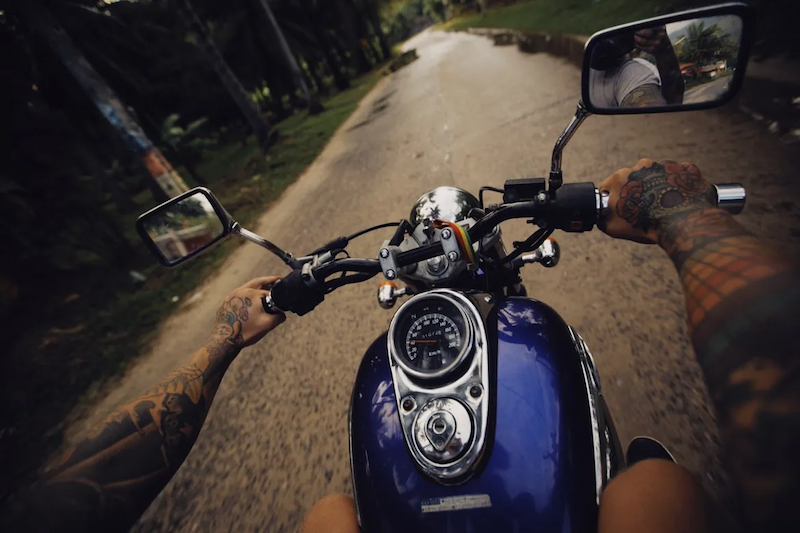 motorcyle driver